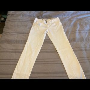 Celebrity pink white pants